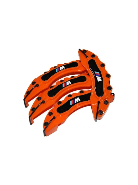 BMW E36 UYUMLU TURUNCU M LOGOLU KALİPER KAPAĞI ürün görseli