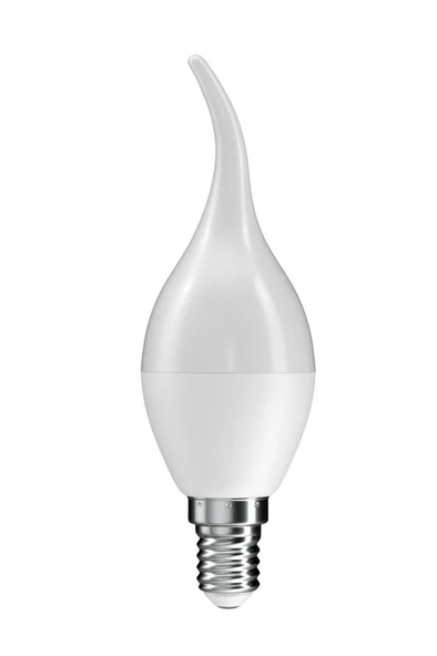 Rutter RT-1189 5W Kuğu Led Mum Ampul 3000K Sarı Işık E14 Kıvrımlı Ampul ürün görseli