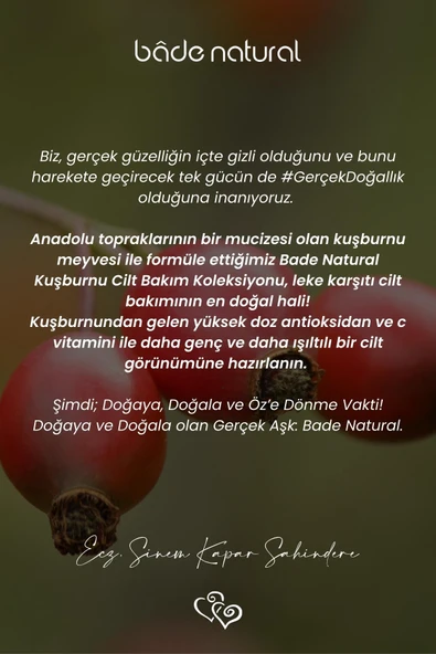 Kuşburnu Aydınlatıcı Ve Leke Karşıtı Tonik 100 ml - 5