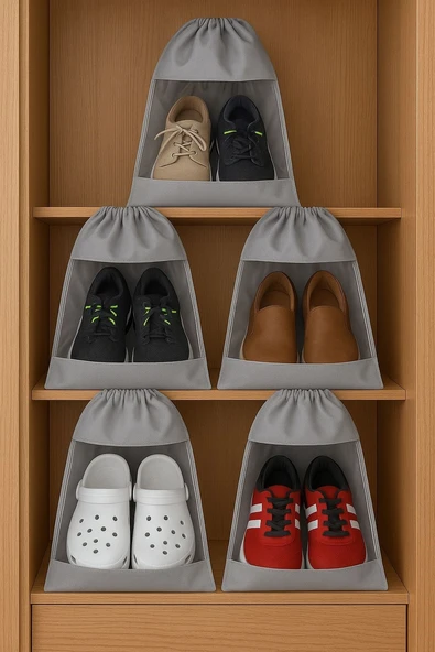 Bavul Içi Düzenleyici 5'li Set Valiz Seyahat Organizeri Hurç - Resim 2