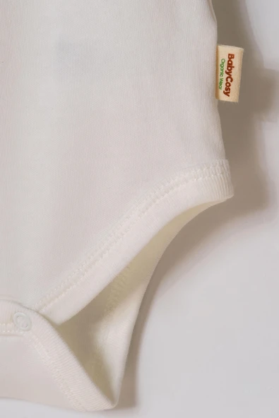 Bebek 2li Askılı Zıbın Body %100 Organik Pamuk - Bebek ve Yenidoğan Serisi - csy8135 - 4