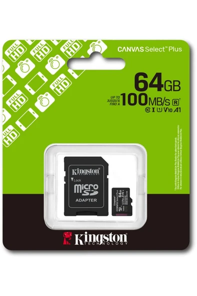 64GB Canvas Select Plus Gen.3 MicroSDXC Hafıza Kartı SDCS3/64 - 3