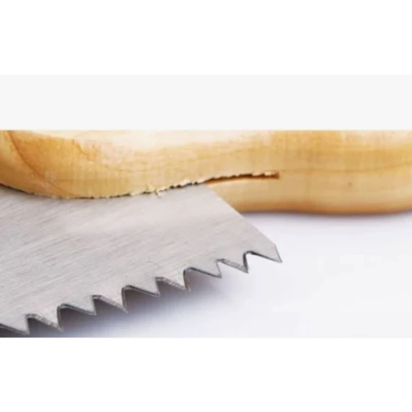 Abay Ekstra Bilenmiş Zıvana El Testere Ahşap Sap 12-14 - Resim 4