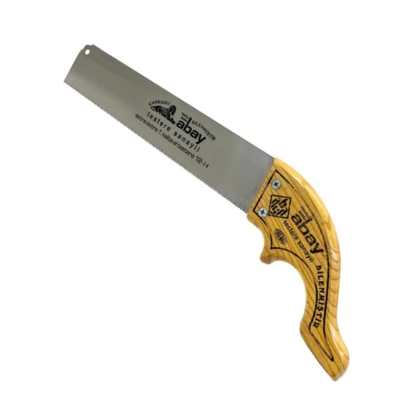 Abay Ekstra Bilenmiş Zıvana El Testere Ahşap Sap 12-14 ürün görseli