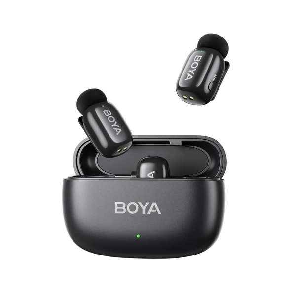 Boya Mini Wireless Yaka Mikrofonu - Siyah - 2