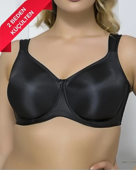 Freshness Balenli Kalın Askılı 2 Beden Küçülten Mucizevi Minimizer Sütyen - Resim 7