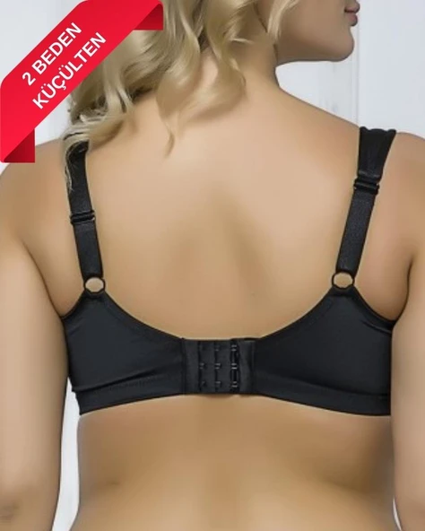 Freshness Balenli Kalın Askılı 2 Beden Küçülten Mucizevi Minimizer Sütyen - Resim 8