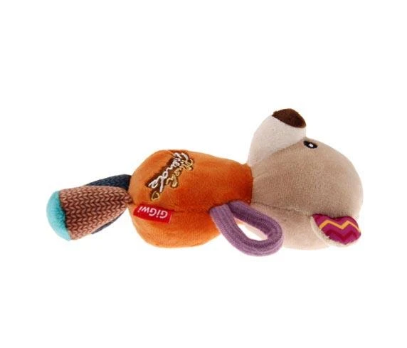 Gigwi Plush Friendz Sesli Ayı Peluş Köpek Oyuncagı - Resim 3