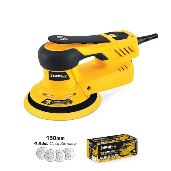 SGS Zımpara Makinesi Eksantrik 350 W ürün görseli 1