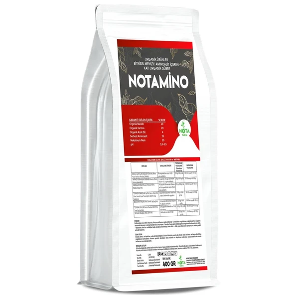Notamino Bitkisel Menşeli,Amino Asitli Organik Gübre 400 Gr - 1