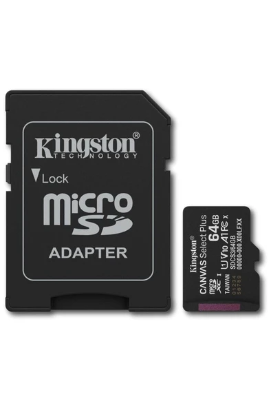 64GB Canvas Select Plus Gen.3 MicroSDXC Hafıza Kartı SDCS3/64