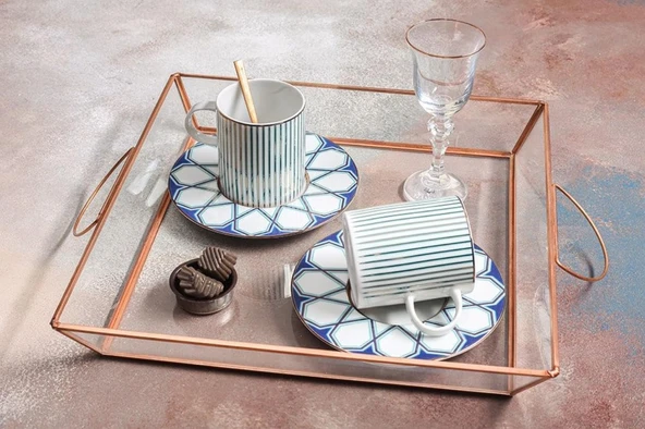 Porland Seal 2 Kişilik Çay Fincan Takımı 200cc ürün görseli