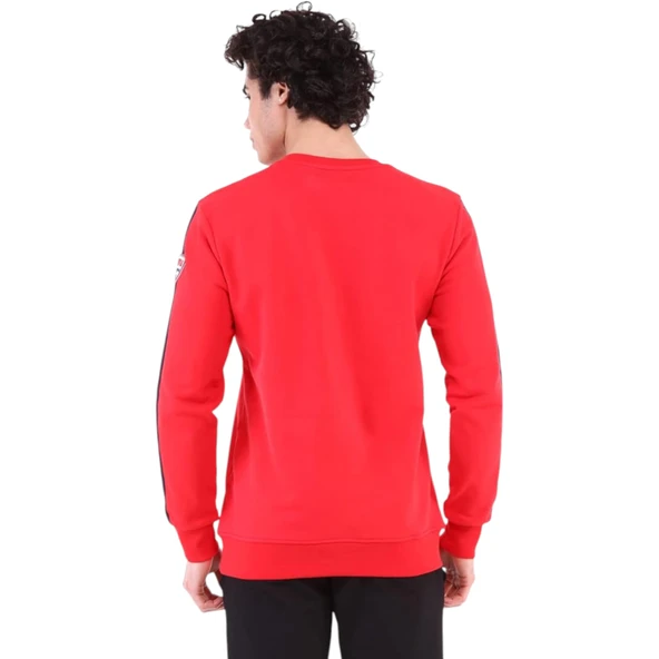 Erkek %100 Pamuk Sweatshirt Lorin - Resim 6