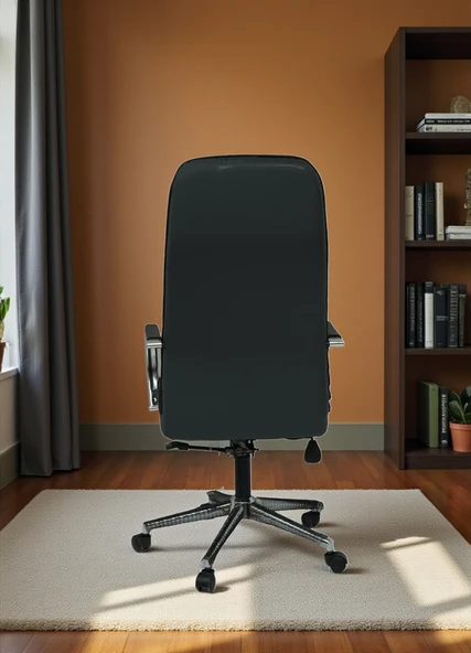 Arji Ev ve Ofis Çalışma Sandalyesi Metal İskelet, Yüksek Konfor - 4