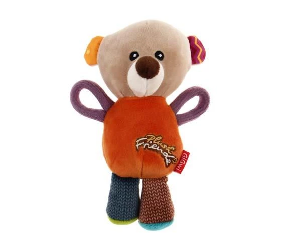 Gigwi Plush Friendz Sesli Ayı Peluş Köpek Oyuncagı - Resim 2