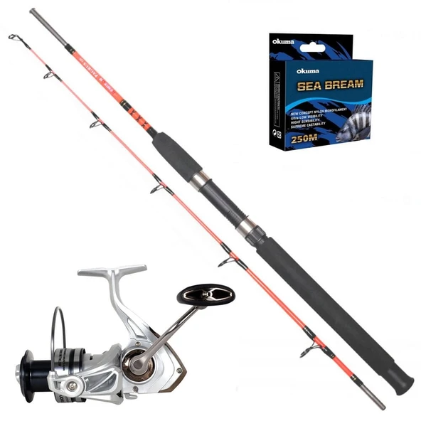 Remixon Metalim 6000 - Remixon Pagrus 180cm Tekne Olta Seti ürün görseli