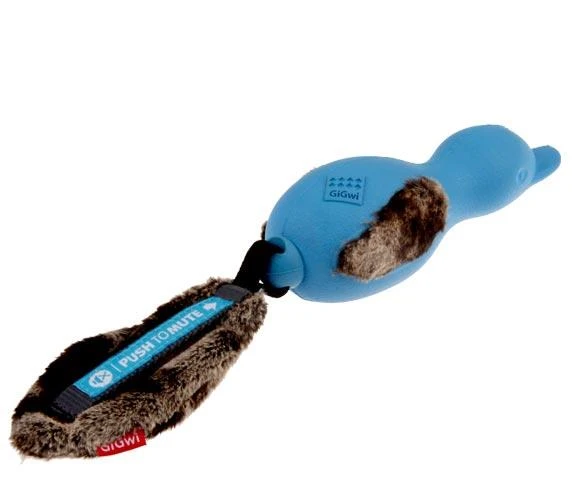 Gigwi Push To Mute Ördek Ses Kontrollü Köpek Oyuncağı ürün görseli 1