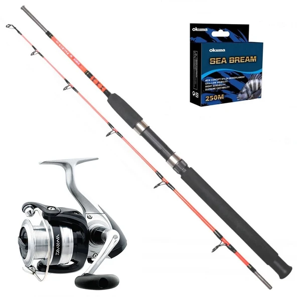 Daiwa Strikeforce 4000 - Remixon Pagrus 180cm Tekne Olta Seti ürün görseli