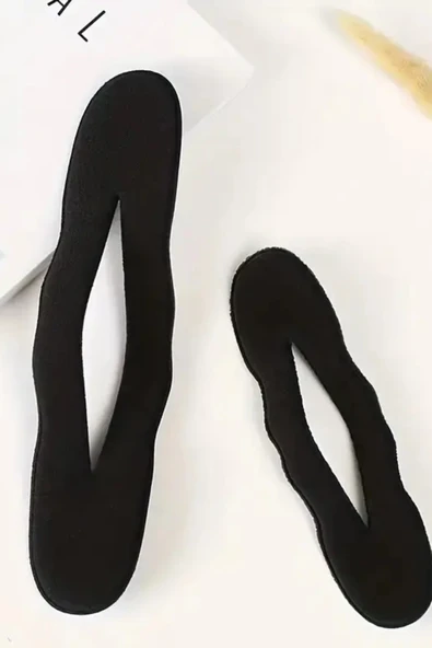 1 Adet Minimalist Dikdörtgen Saç Maşası Bandı – Kolay Topuz & Isısız Bukle Yapıcı - Resim 4