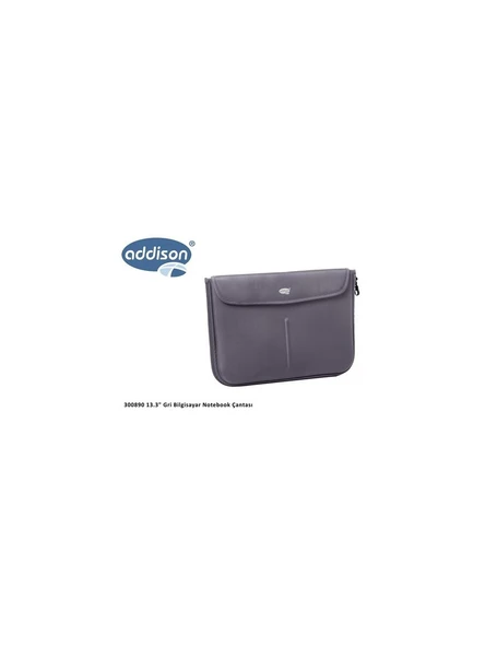 Addison 300890 13.3" Gri Bilgisayar Notebook Çantası - 3