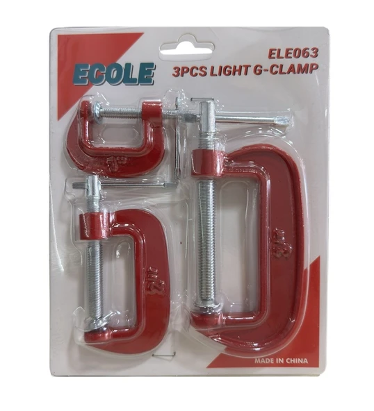 Çengelli G Tipi 3 lü Mengene Mini İşkence - Resim 2