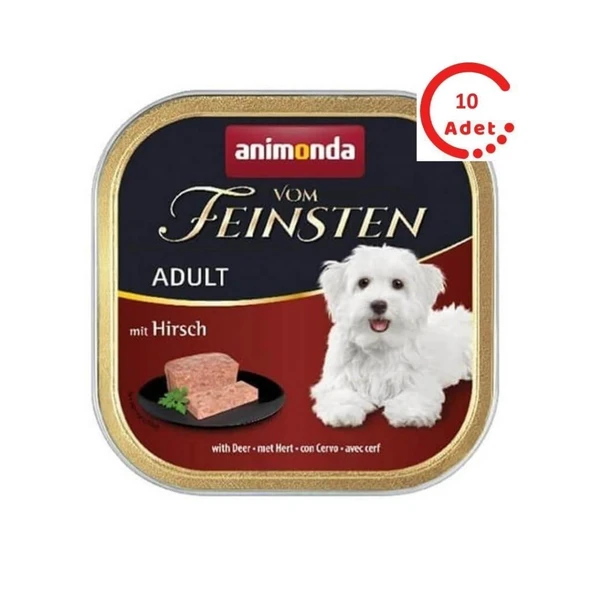 Animonda Geyikli Yetiskin Köpek Konservesi 150 Gr x 10 Adet ürün görseli 1
