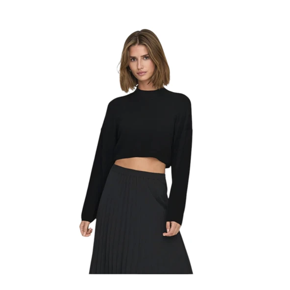 Kadın Crop Kazak - 7