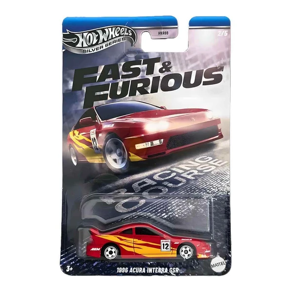 Hot Wheels Fast & Furious Temalı Arabalar HNR88 JBY40 1966 Acura Integra Gsr ürün görseli 1