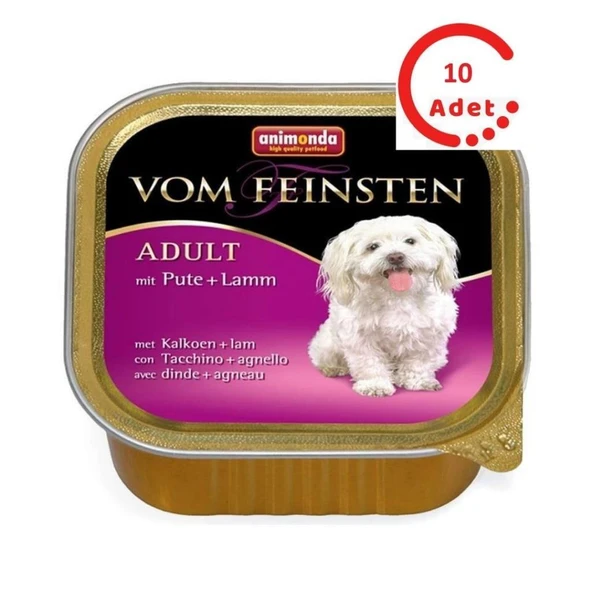 Animonda Hindili ve Kuzulu Yetiskin Köpek Konservesi 150 Gr x 10 Adet ürün görseli 1