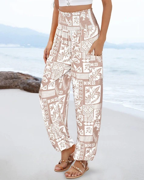 Kadın Desenli Süprem Pantolon - 2