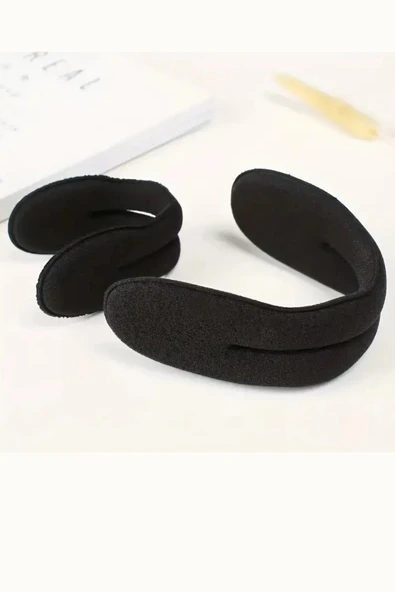 1 Adet Minimalist Dikdörtgen Saç Maşası Bandı – Kolay Topuz & Isısız Bukle Yapıcı - Resim 3