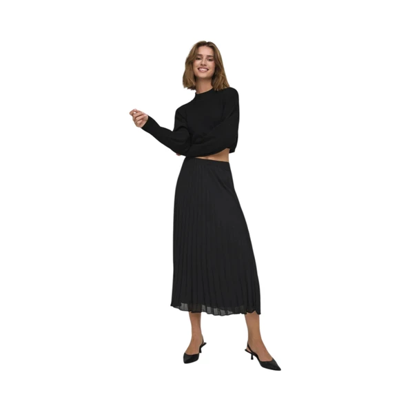 Kadın Crop Kazak - 4