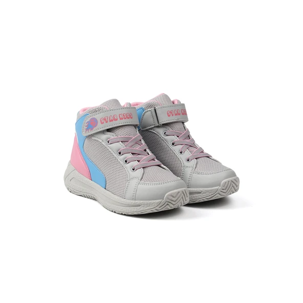 Unisex Çocuk Buz Basket Spor Ayakkabı - Renkli, Rahat Günlük