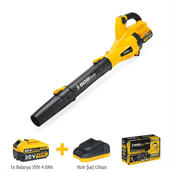 SGS Akülü Yaprak Üfleme Makinesi 20V 4.0Ah ürün görseli