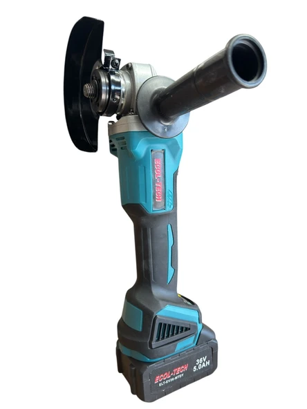 Ecol-Tech Akülü Şarjlı Avuç Taşlama Makinesi 115mm 21V - Resim 2