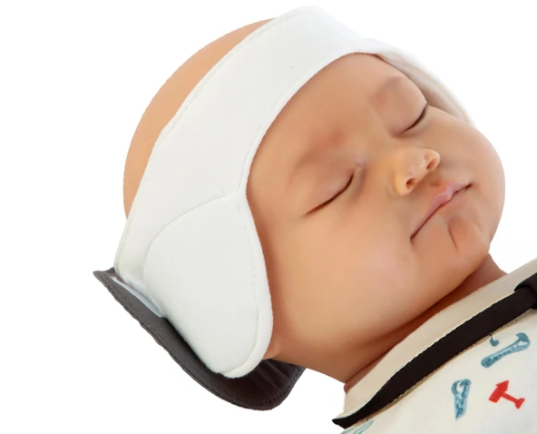 Babyjem Kepçe Kulak Önleyici ve Uyku Bandı Antrasit - 2