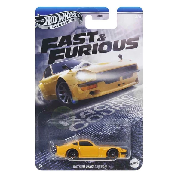 Hot Wheels Fast & Furious Temalı Arabalar HNR88 JBY41 Datsun 240Z Custom - 1
