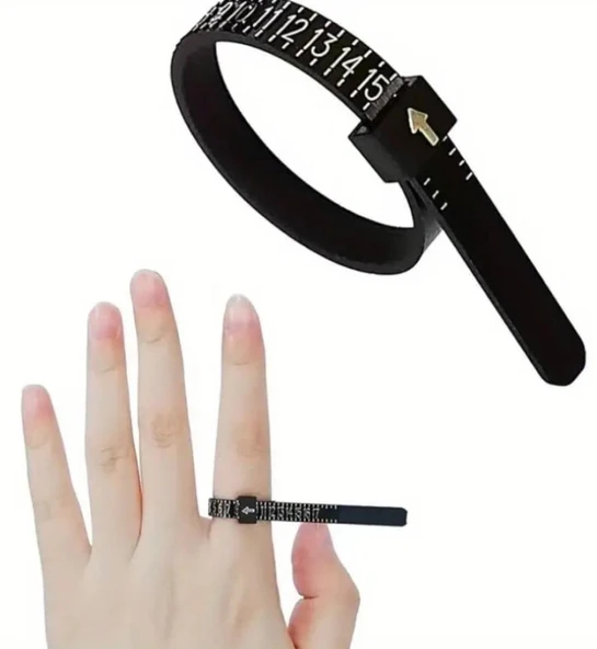 Takı Ölçüm Aparatı Yüzük ve Parmak Ölçer
