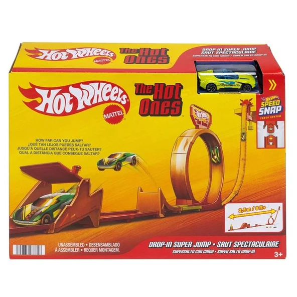 Hot Wheels Hot Ones Süper Zıplayış Pisti JCX69 ürün görseli 1