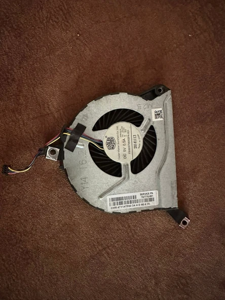 Hp Pavilion 14-V, 15-V CPU Soğutucu Fan 767776-001 ORJİNAL ÜRÜN 2.EL KULLANILMIŞ ürün görseli 1