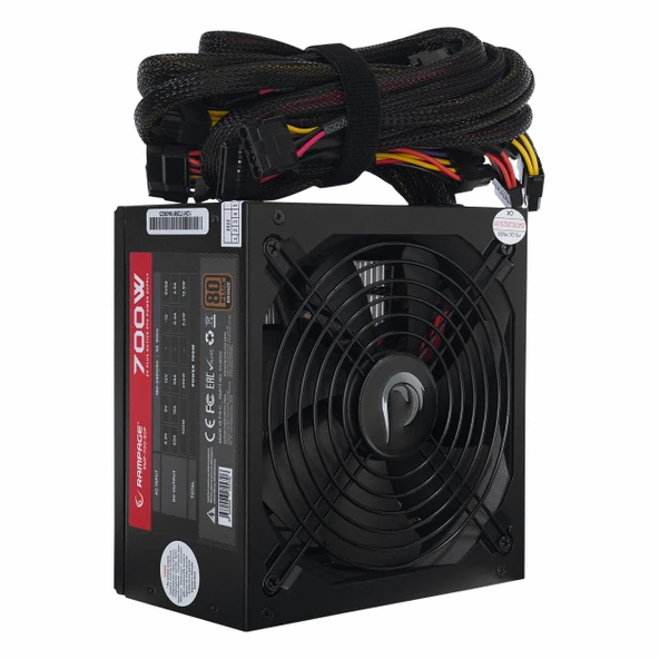 Rampage RMP-700-80P 700W 80+ Bronz Güç Kaynağı - Resim 4