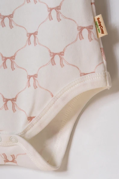 Bebek 2li Askılı Zıbın Body %100 Organik Pamuk - Bebek ve Yenidoğan Serisi-CSY8136 - 9