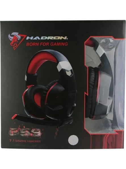 Hadron G59 USB Giriş Ps4 Uyumlu 7.1 Ses Kart Titreşimli Gaming - Resim 3