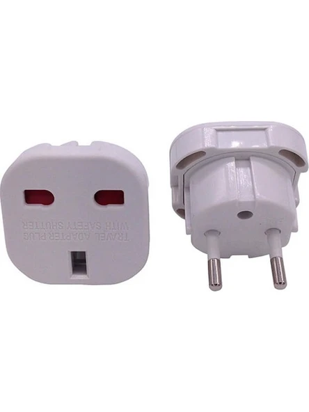 HADRON İngiliz Fiş Çevirici Ingiliz - Türk Priz Çevirici Dönüştürücü Adaptör - Resim 3