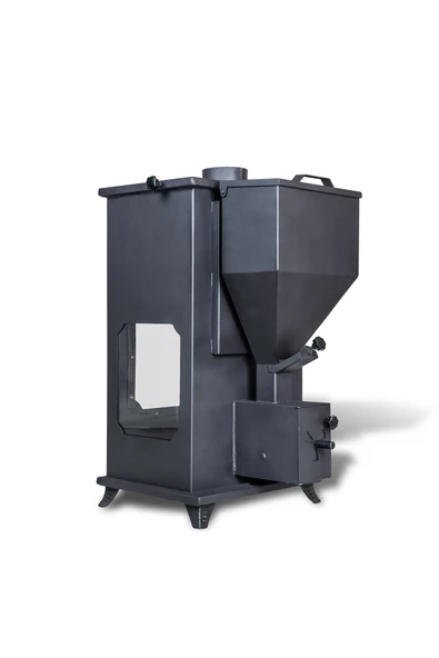 Etinova Eti-B7 Büyük Üç Tarafı Camlı Fırınlı Şömine Tipi Pelet Soba - 3