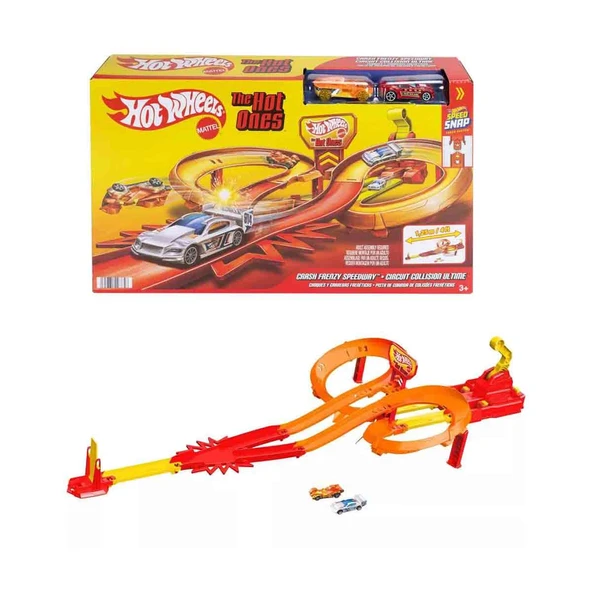 Hot Wheels Hot Ones Otoyol Oyun Seti JFD11 - 1