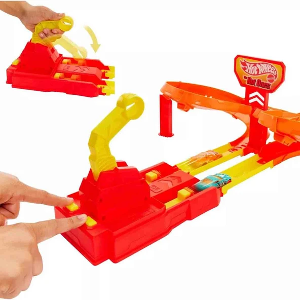 Hot Wheels Hot Ones Otoyol Oyun Seti JFD11 - 3
