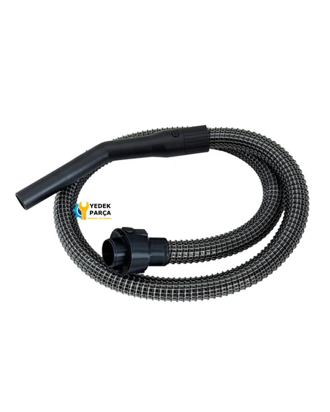 Samsung Uyumlu SC 20F30WNBR Süpürge Çelik Telli Hortumu Başlığı ve Borusu - Resim 2