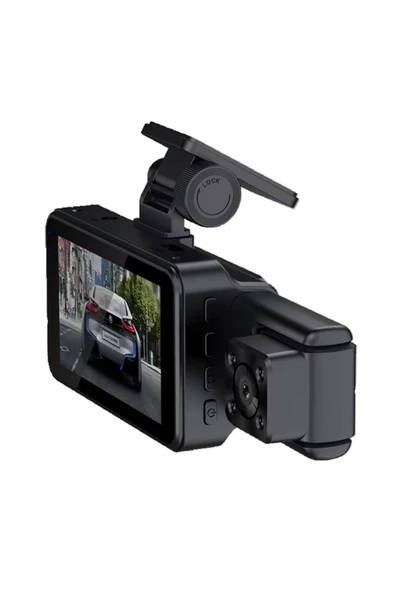 Blic Blm-90 Araç Kamerası  3.0 Ekran 120 Geniş Açı G-Sensör HD Kayıt - 3