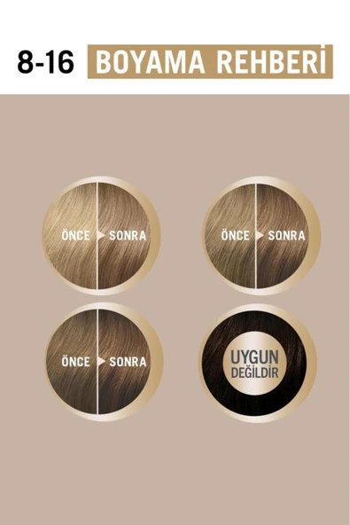 Schwarzkopf Creme Supreme Saç Boyası 8-16 Küllü Soğuk Koyu Sarı - Resim 6